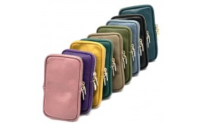Alexis Italian Mini Leather Crossbody Bag