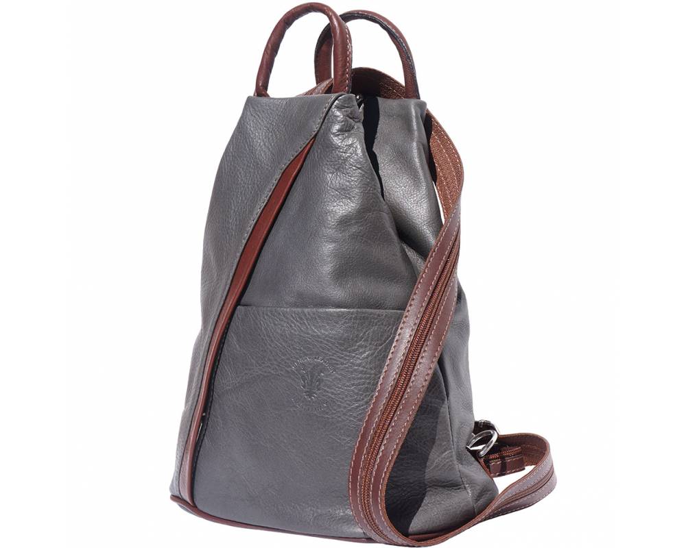 Eysee Damen Rucksack Leder-Rucksacktasche Damen Echtleder, Tagesrucksack Bunt, Daypack