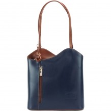 Cloe Borsa a Spalla e Zaino in Vera Pelle Italiana