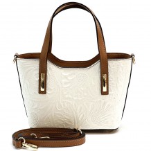 Emily Flora Cow Leather Handbag
