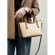 Emily Flora Cow Leather Handbag