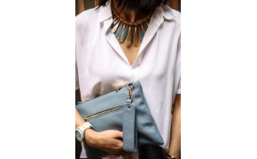 Alba Italian Leather Pochette