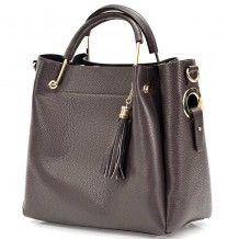 Veronica leather handbag