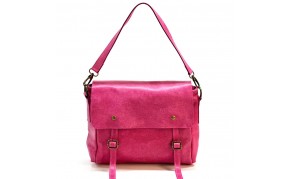 Violetta Italian Suede Messenger Bag