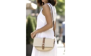 Vala Leather Crossbody Bag