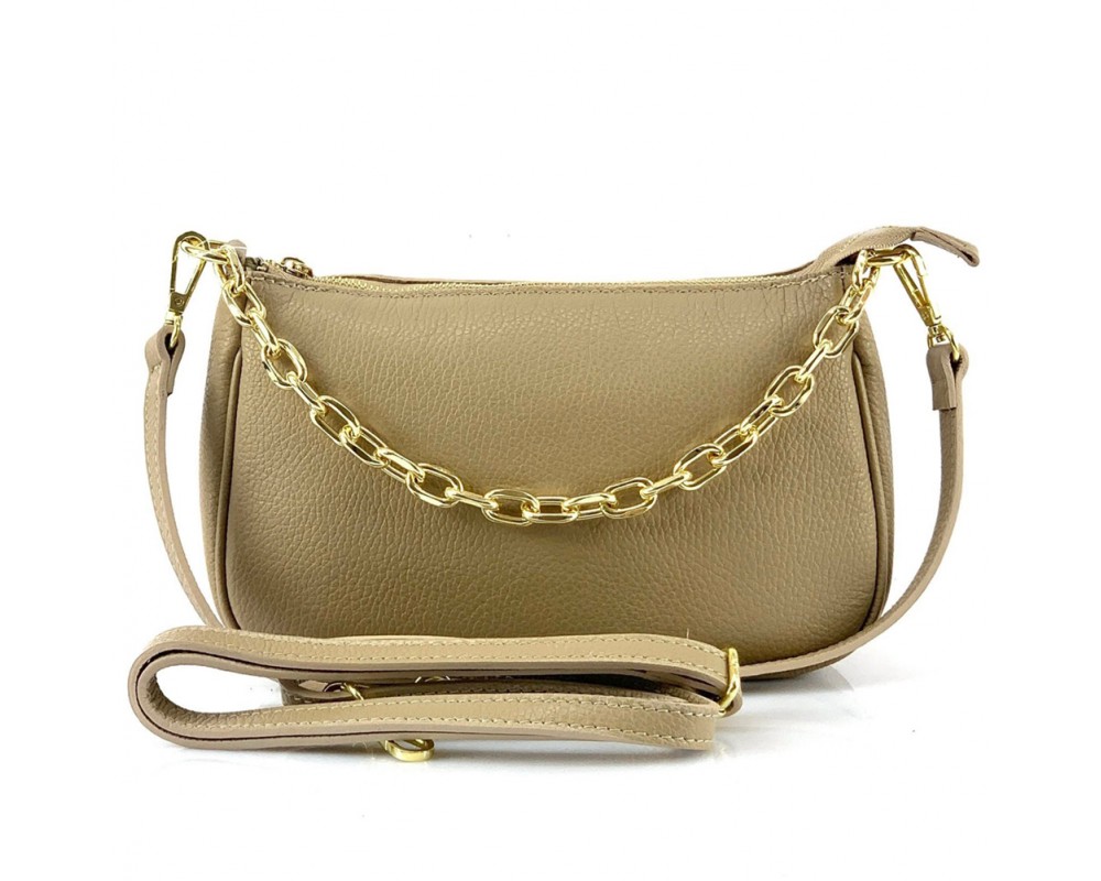 Compact Italian Leather Crossbody – Gillian Shoulder Bag