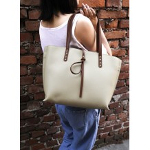 Belinda Leather Shopping Bag
