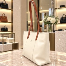 Augusta Bolso Tote de Trabajo en Piel Italiana