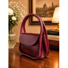 Althea Mini Borsa a Mano in Vera Pelle
