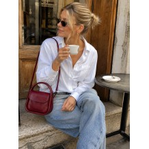 Althea Mini Borsa a Mano in Vera Pelle