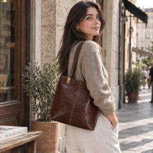 Clotilde Wandelbare Ledertasche Clotilde Wandelbare Ledertasche