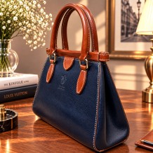 Ersilia Hand-Dyed Cow Leather Satchel