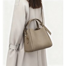 Vanessa Italian Cow Leather Structured Handbag