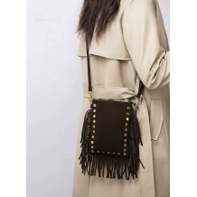 Sac bandoulière en cuir Mia