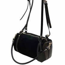 Petra Suede Leather Handbag