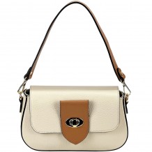 Be Exclusive Cow Leather Crossbody Bag