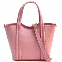 Katrine Small Structured Cow Leather Handbag