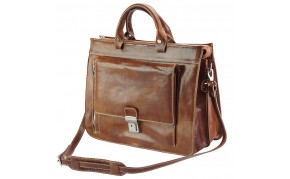 Donato leather Briefcase