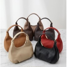 Noemi Sac Hobo Compact en Véritable Cuir