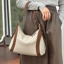 Silvia Cow Leather Shoulder Bag