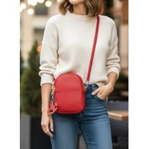 Argelia Mini Cow Leather Crossbody Bag