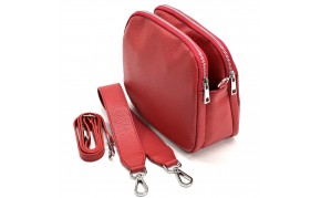 Bolso bandolera de cuero Prisca
