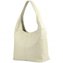 Caïssa Bolsa Hobo Grande em Couro Bovino