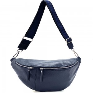 Wanda T Crossbody and Belt Bag in Genuine Leather Wanda T Crossbody and Belt Bag in Genuine Leather