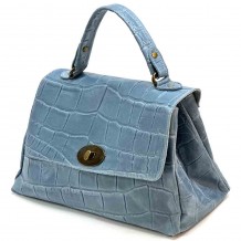 Natalina Cow Leather Messenger Bag