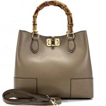 Fabrizia Leather Handbag