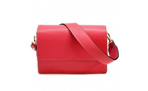 Evelina Leather Wristlet Bag