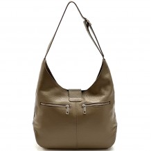 Bolso de hombro de cuero Mazarine