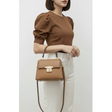 Cirilla leather handbag
