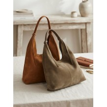 Petra Borsa Grande a Spalla in Camoscio
