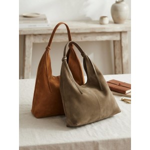 Petra Large Suede Shoulder Bag Petra Large Suede Shoulder Bag