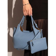 Artemisia Small Italian Cow Leather Shoulder Bag