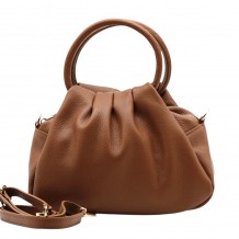 Velmora Italian Leather Top Handle Bag