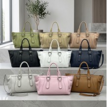 Adelvira Large Italian Cow Leather Tote Bag