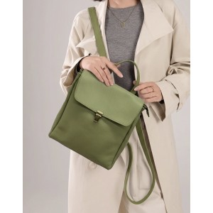 Michela Minimalist Italian Leather Backpack Michela Minimalist Italian Leather Backpack