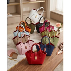 Bianca Small Italian Pebbled Leather Crossbody Tote Bag Bianca Small Italian Pebbled Leather Crossbody Tote Bag