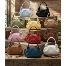 Renata Weiche Leder Schultertasche
