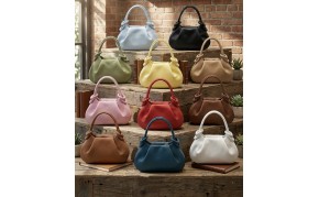 Renata Soft Leather Shoulder Bag