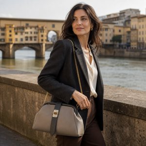 Lavinia Italian Leather Frame Shoulder Bag Lavinia Italian Leather Frame Shoulder Bag