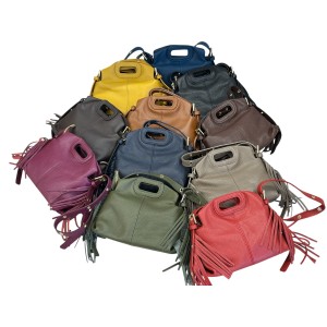 Nazareth Italian Leather Fringe Bag Nazareth Italian Leather Fringe Bag