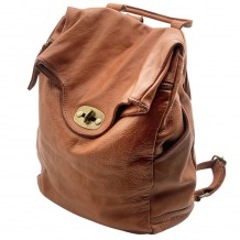 Selmira Washed Cow Leather Backpack