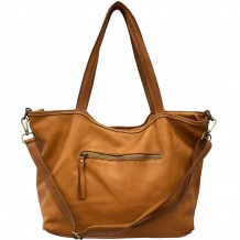 Orlena Borsa a Spalla in Pelle Intrecciata di Vitello Lavato