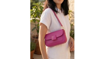 Serelia Cow Leather Shoulder and Crossbody Bag