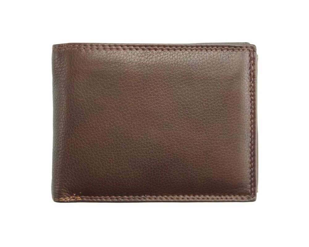 Leslie horizontal wallet in genuine noble cow leather