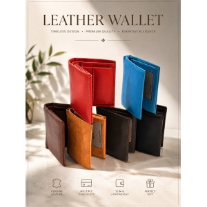 Cartera Vertical de Cuero Raviero