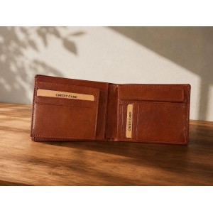 Veltrano Italian Leather Bifold Wallet